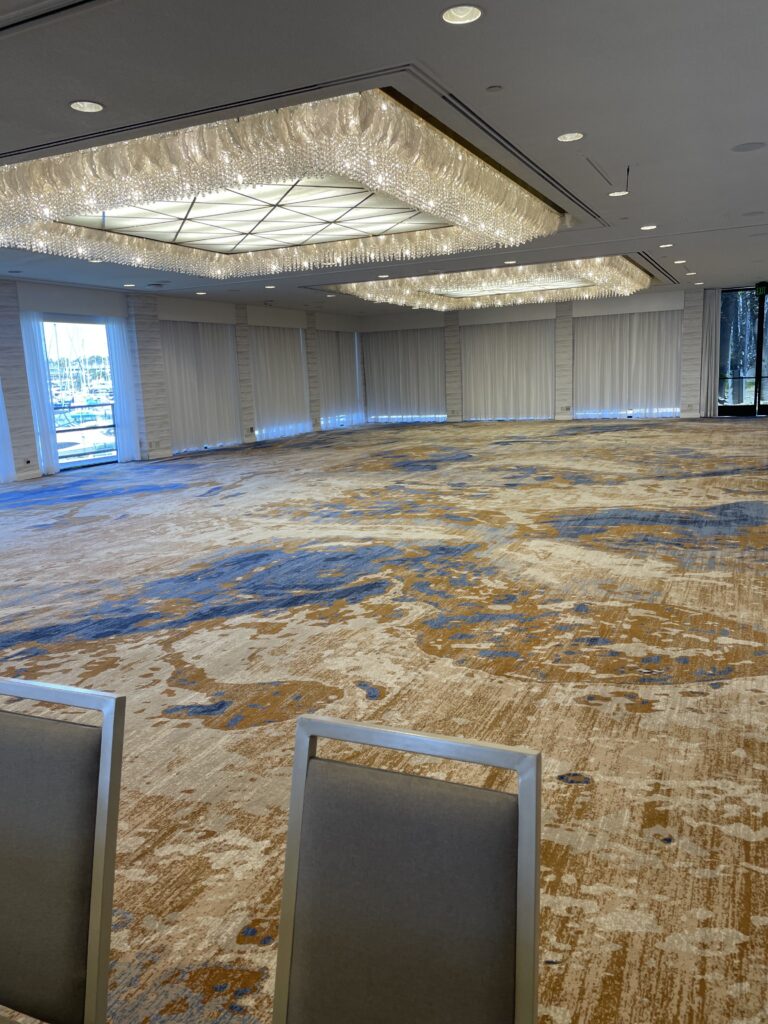 
Event space at Sheraton San Diego Resort for weddings and special events.